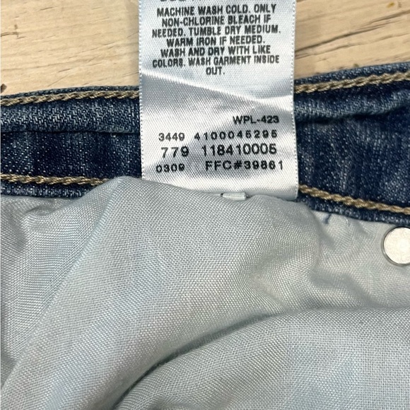 Women's Levi's 528 Curvy Cut Bootcut Jeans, Dark Wash 11 Med. EUC Y2K Vintage - Picture 9 of 9